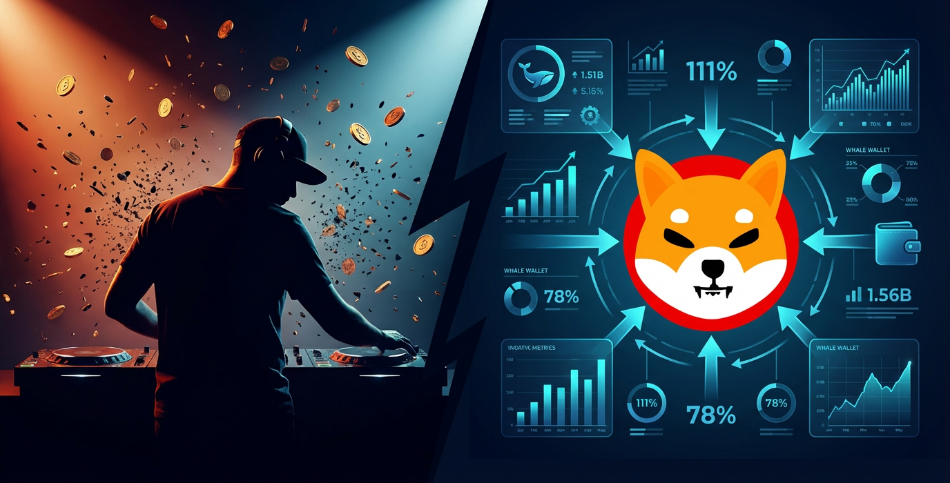 Whales Accumulate SHIB as Steve Aoki Liquidates Four-Year Position