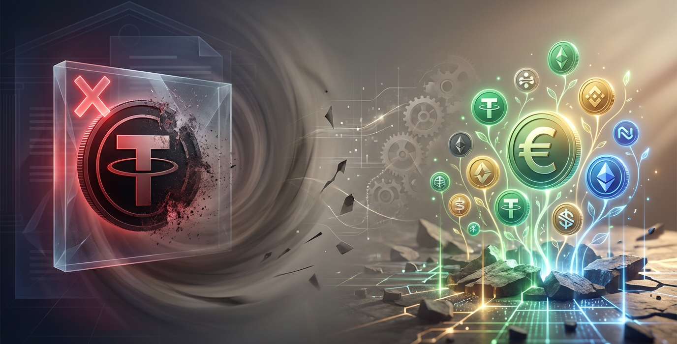 MiCA Delists USDT Across Europe and Sparks Surge in Euro Stablecoins