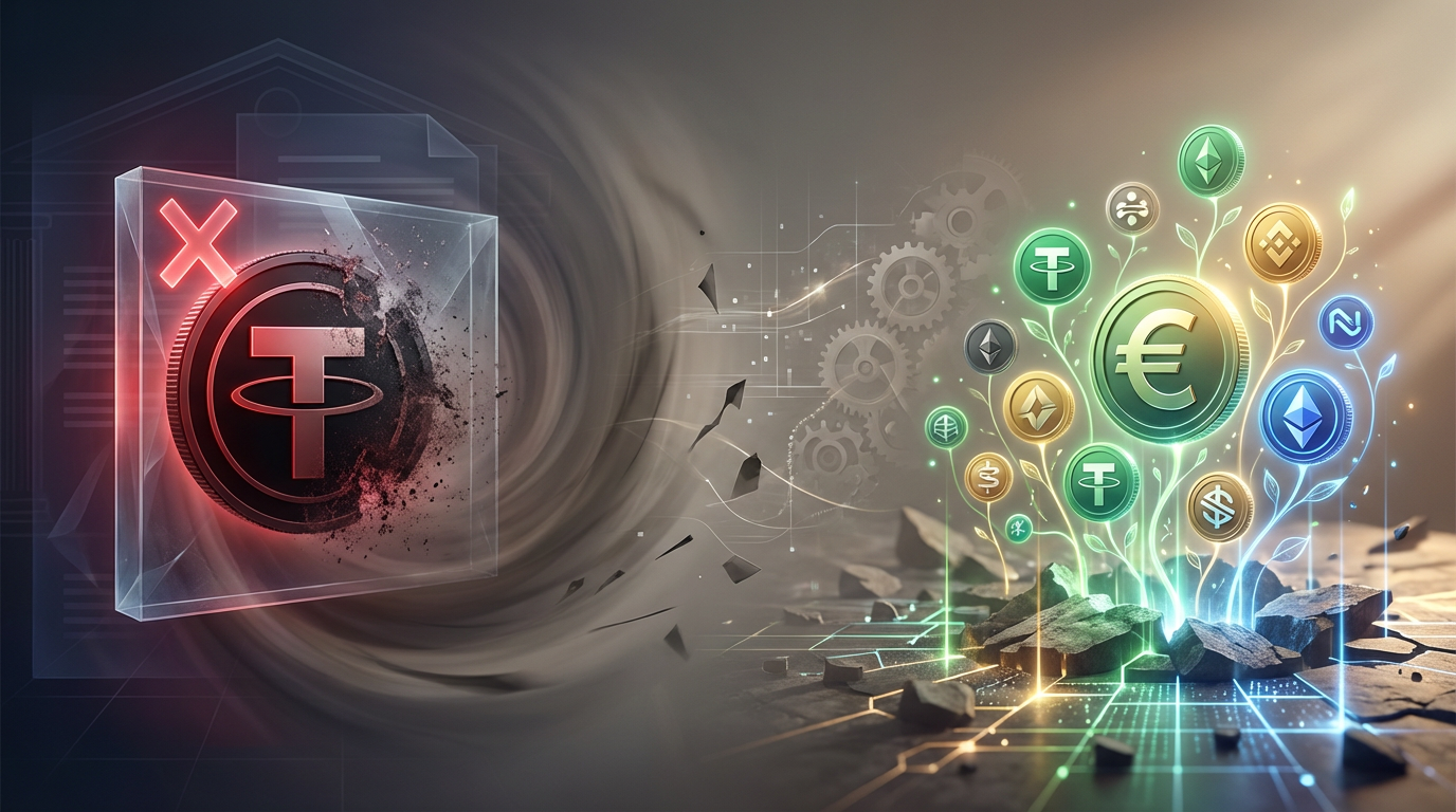 MiCA Delists USDT Across Europe and Sparks Surge in Euro Stablecoins