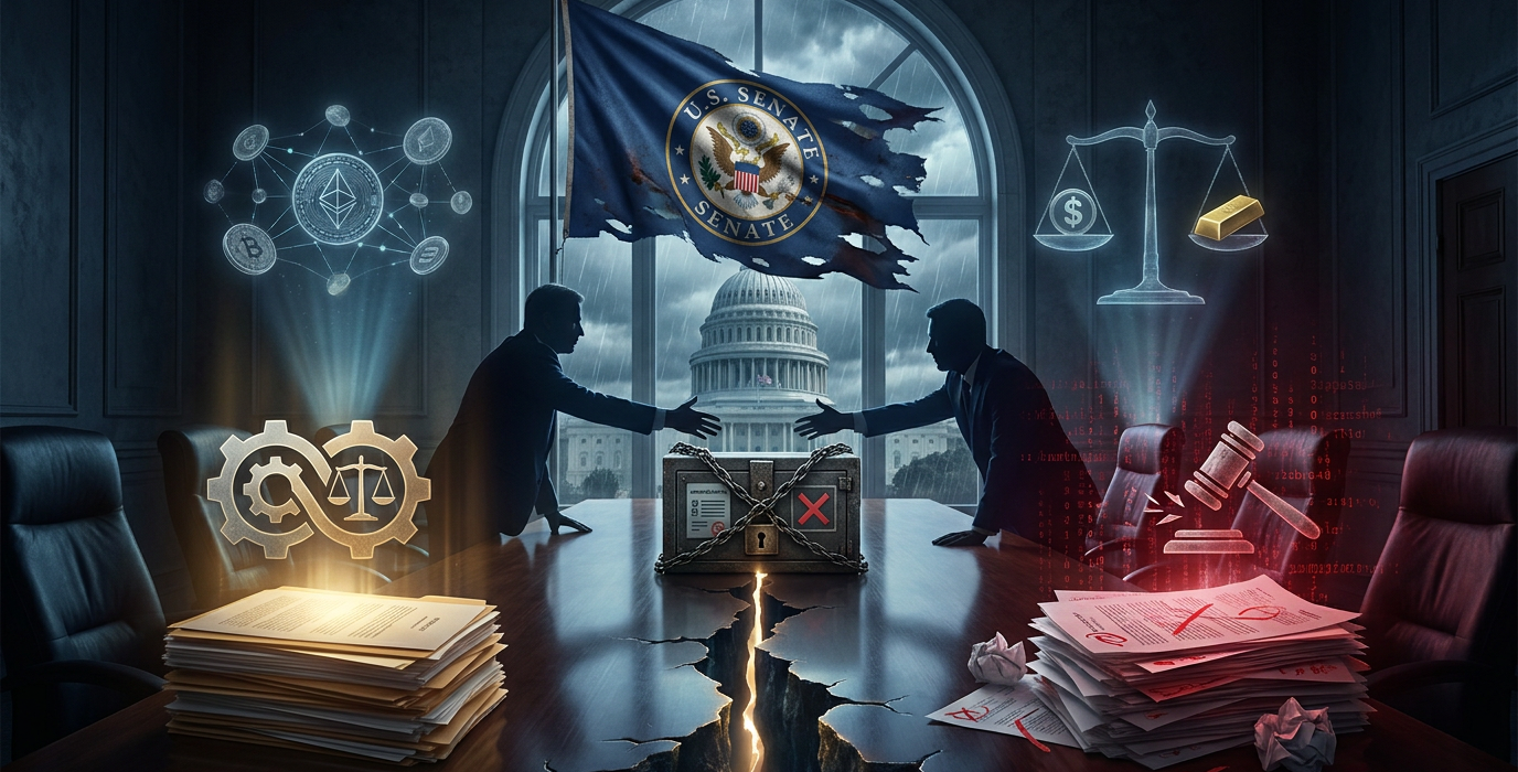 Senate Banking Committee Clarity Act Talks Collapse Before Markup