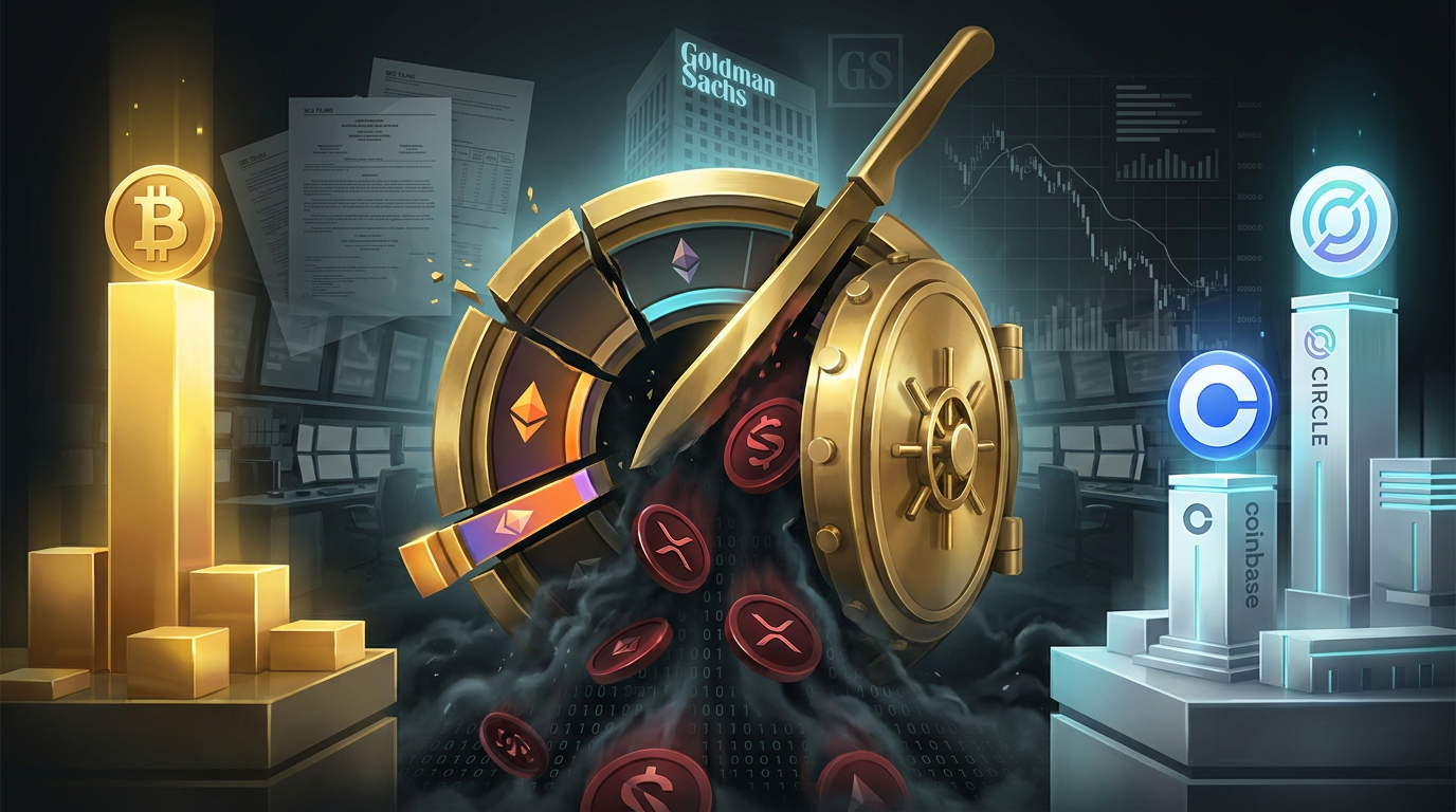 Goldman Sachs Purges XRP and Solana Bets in Strategic Crypto Pivot