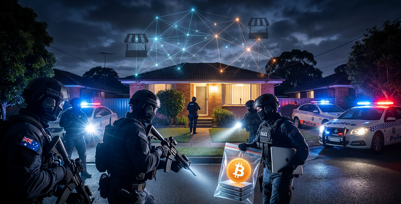 Australian Police Seize $4.1M In Bitcoin In Major Darknet Marketplace Bust