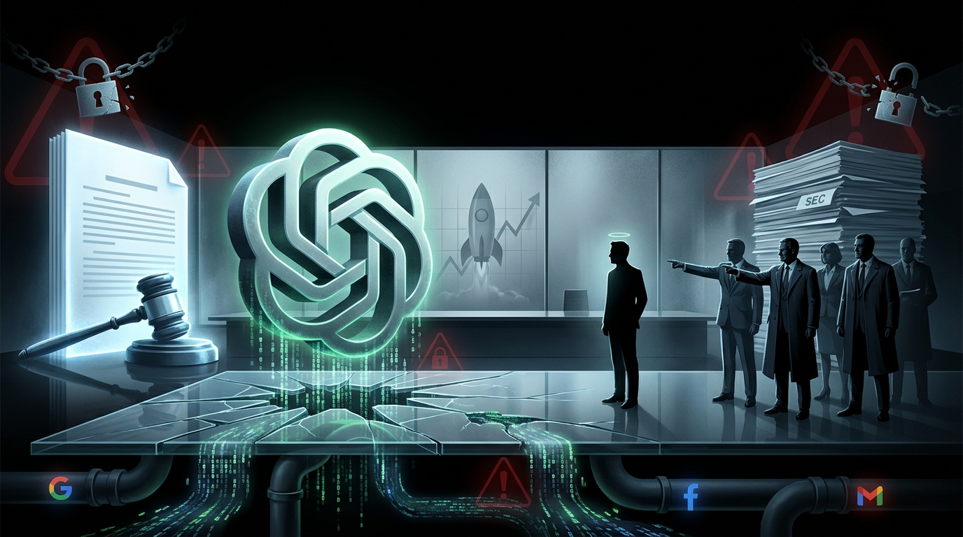 OpenAI Faces Data Privacy Lawsuit, State AG Scrutiny Over IPO Governance
