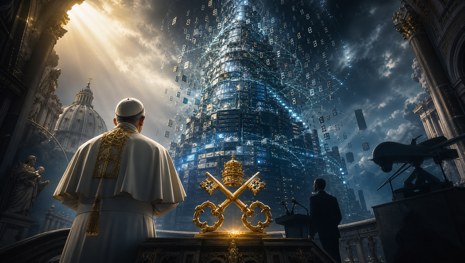 Pope Leo XIV Warns AI Risks Creating New Tower of Babel in First Encyclical