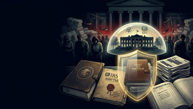 IRS Banned From Ever Auditing Trump Family Under New DOJ Deal