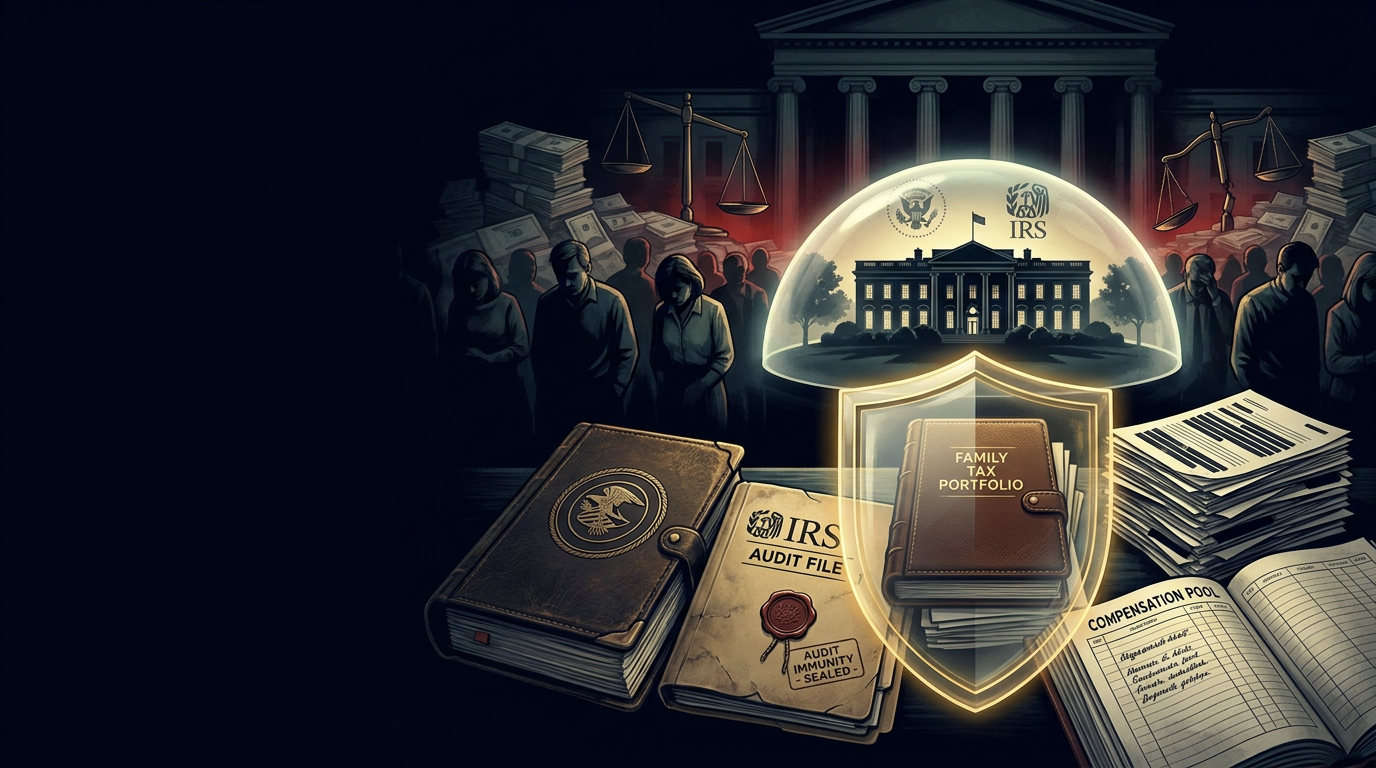 IRS Banned From Ever Auditing Trump Family Under New DOJ Deal