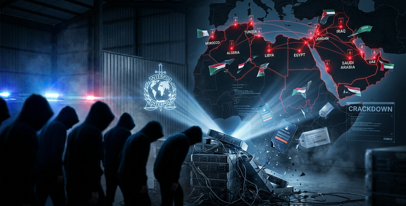 201 Arrested as INTERPOL Smashes MENA Cyber-Scam Cartels