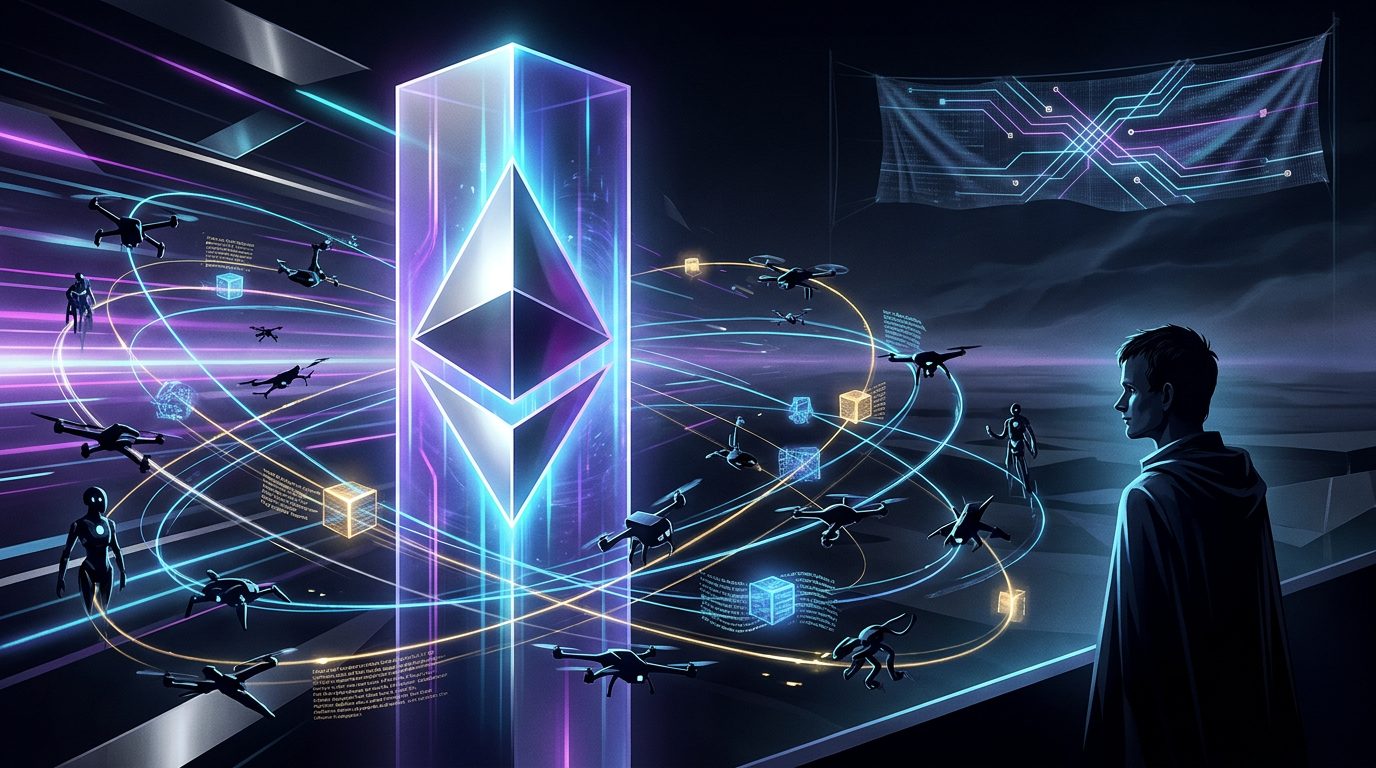 Vitalik Buterin Positions Ethereum As The Economic Layer For Decentralized AI Agents