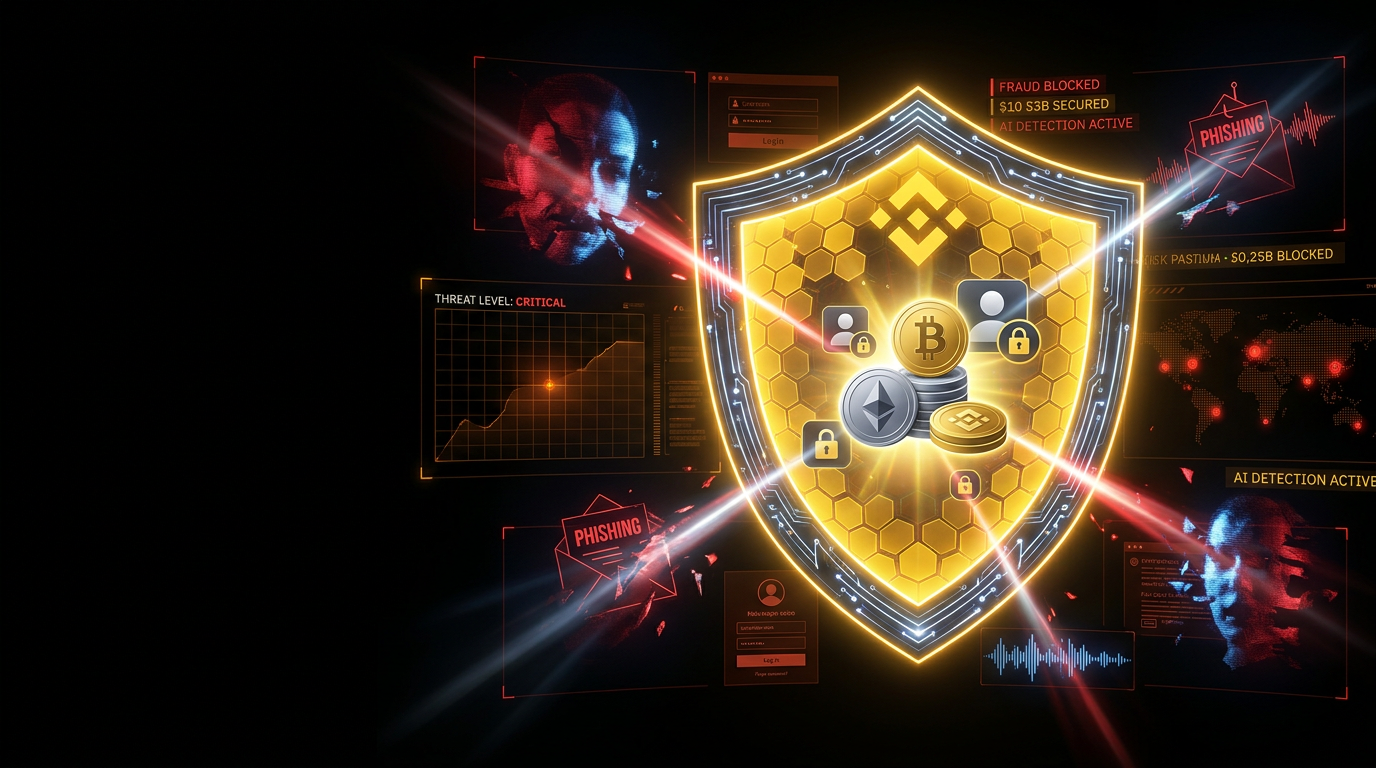 Binance AI Security Systems Block approximately $10.53B in Fraudulent Transactions